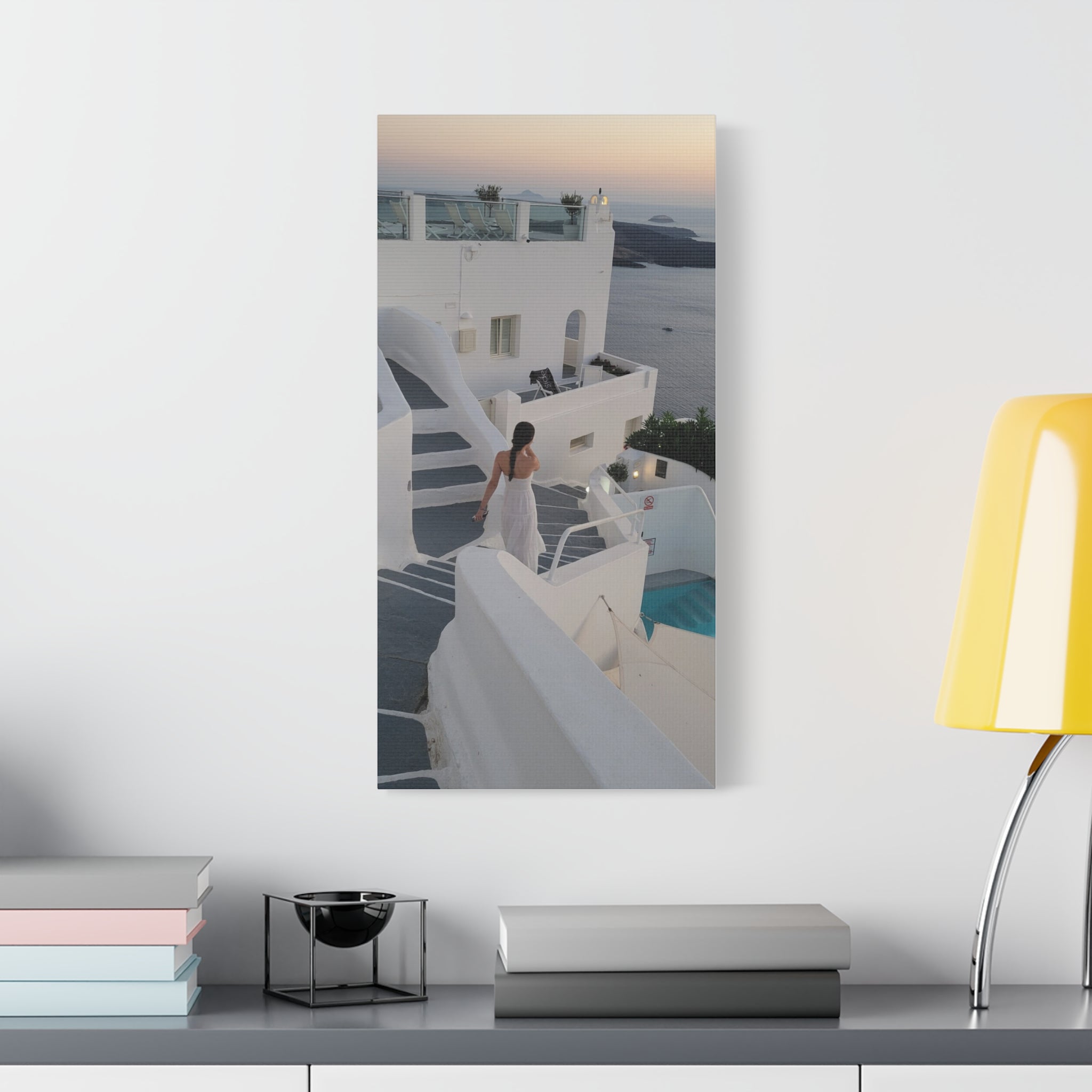 Title:  "Velora." Classic Canvas Wall Art, Coastal Home Decor, Beach House Wall Decor, Modern Art Print.