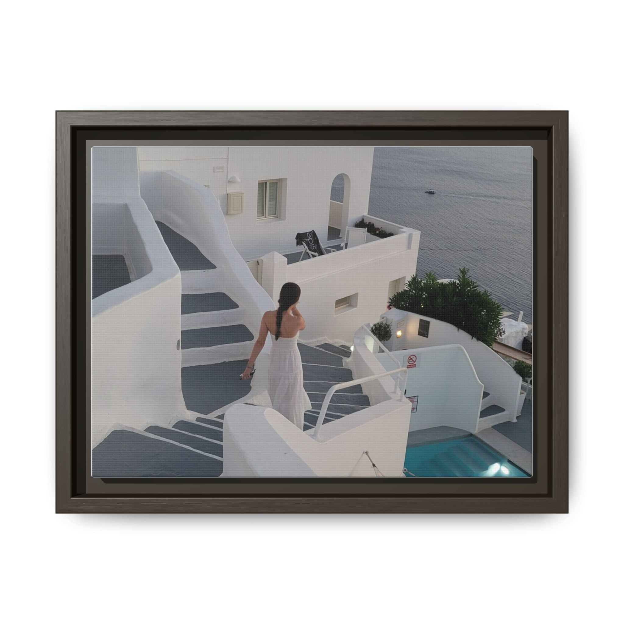 Title: "Velora," Framed Canvas Art Print, Wall Decor for Home, Inspirational Art for Living Room