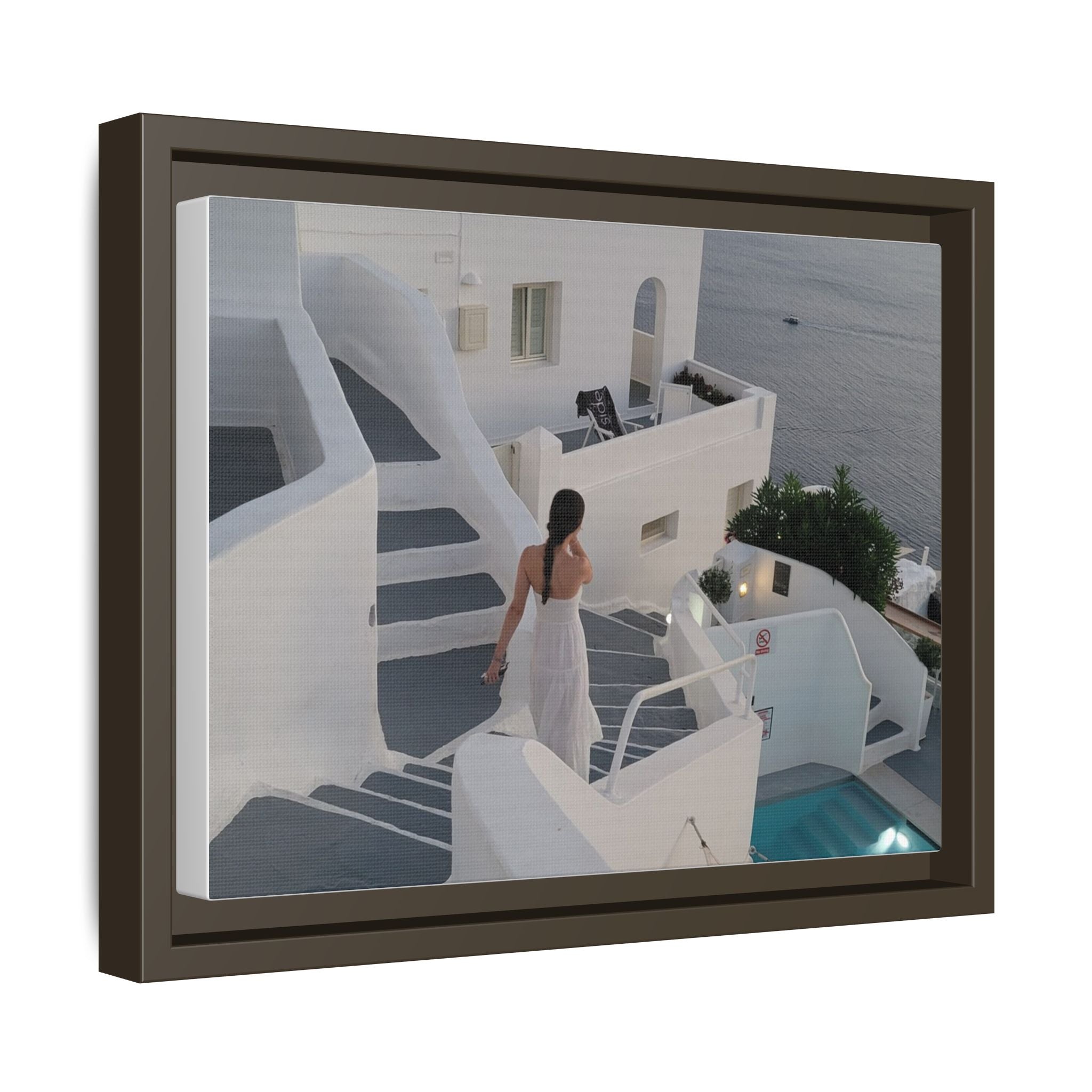 Title: "Velora," Framed Canvas Art Print, Wall Decor for Home, Inspirational Art for Living Room