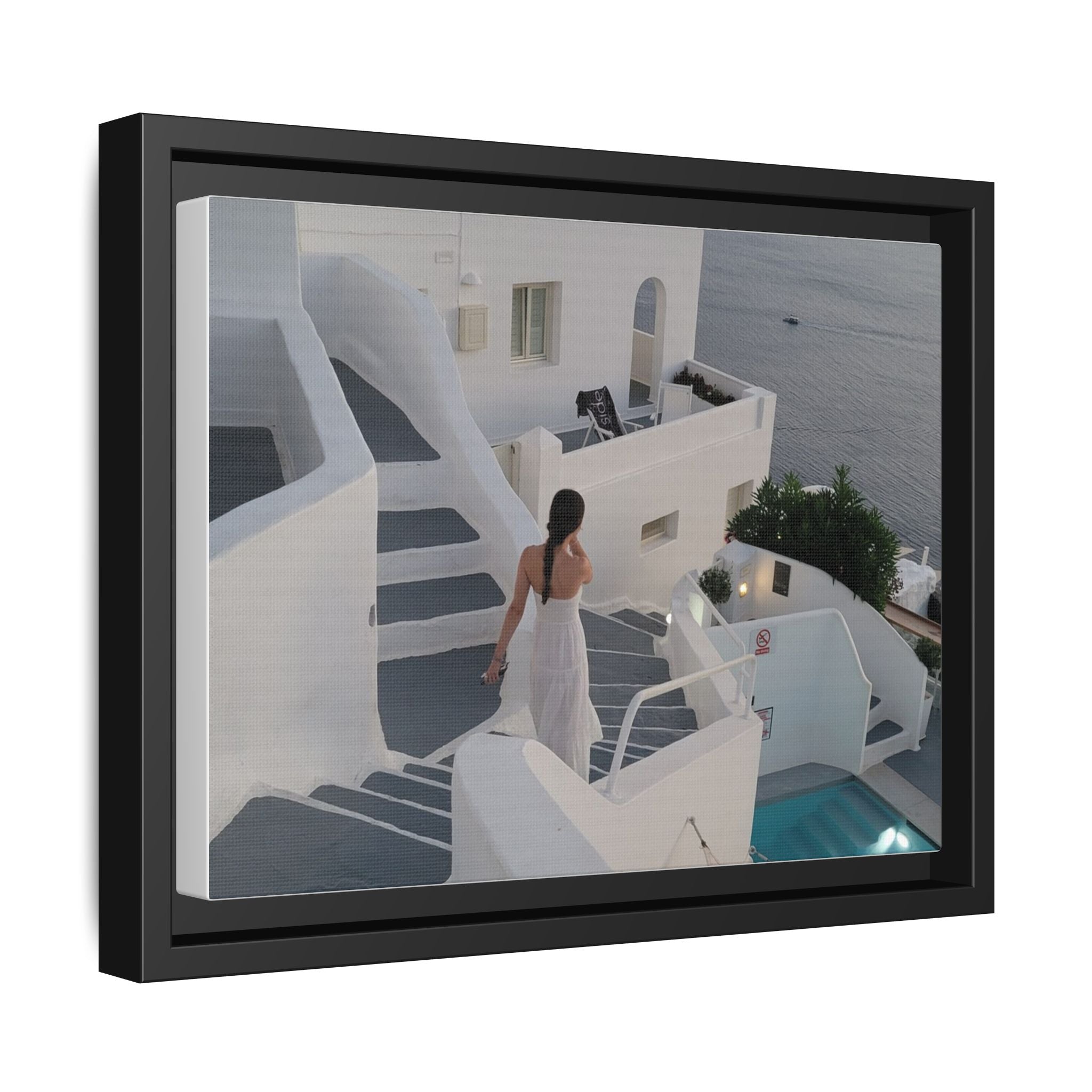 Title: "Velora," Framed Canvas Art Print, Wall Decor for Home, Inspirational Art for Living Room