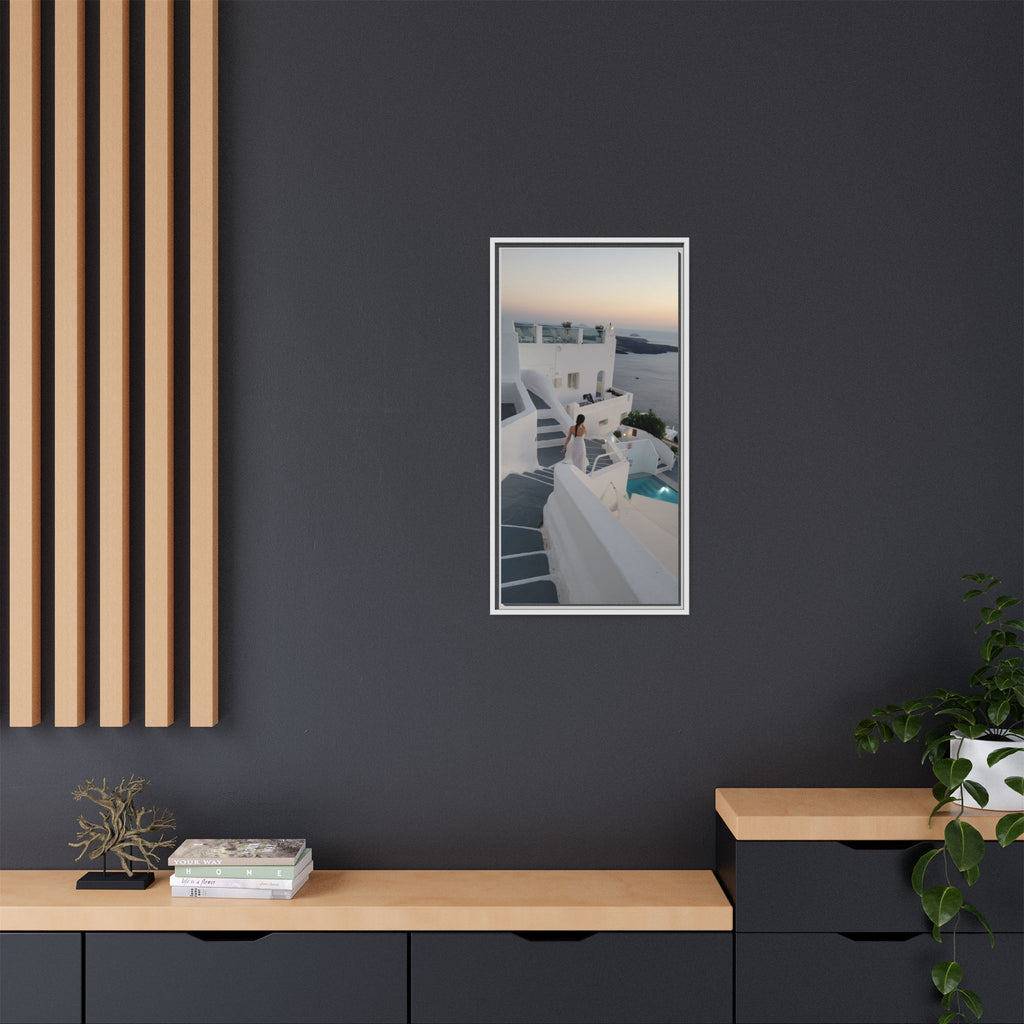 Title: "Velora," Framed Canvas Art Print, Wall Decor for Home, Inspirational Art for Living Room