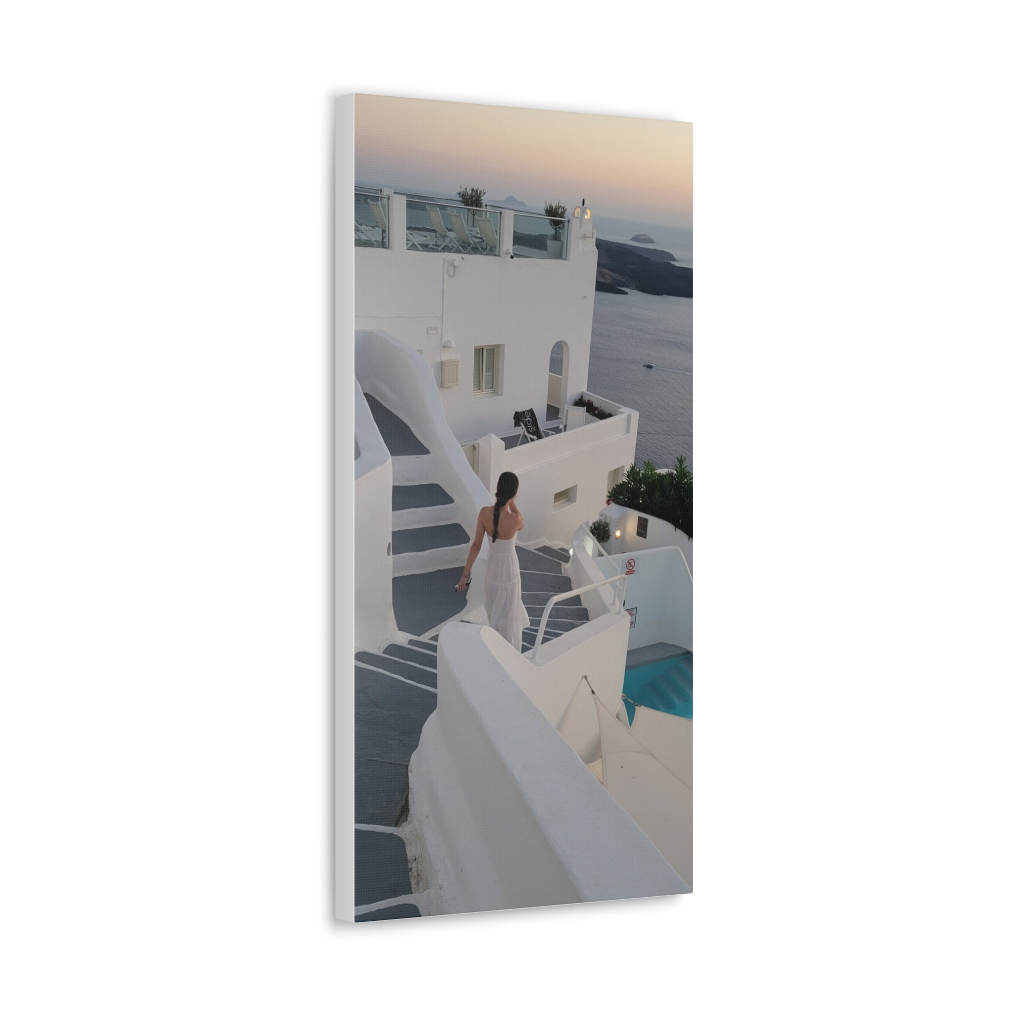 Title:  "Velora." Classic Canvas Wall Art, Coastal Home Decor, Beach House Wall Decor, Modern Art Print.