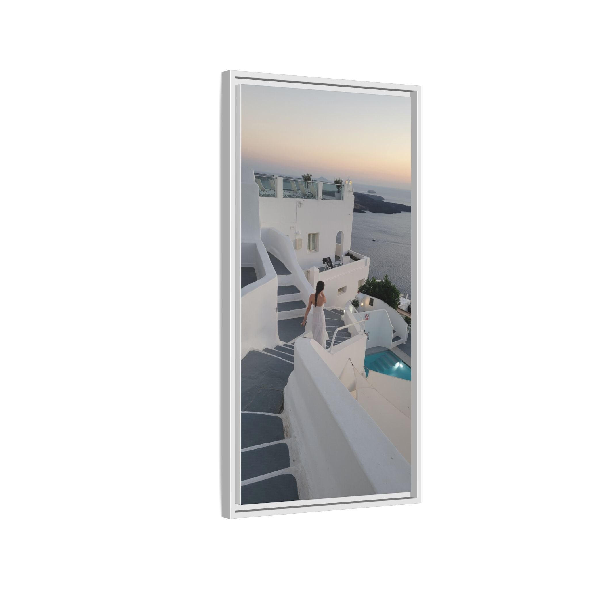 Title: "Velora," Framed Canvas Art Print, Wall Decor for Home, Inspirational Art for Living Room