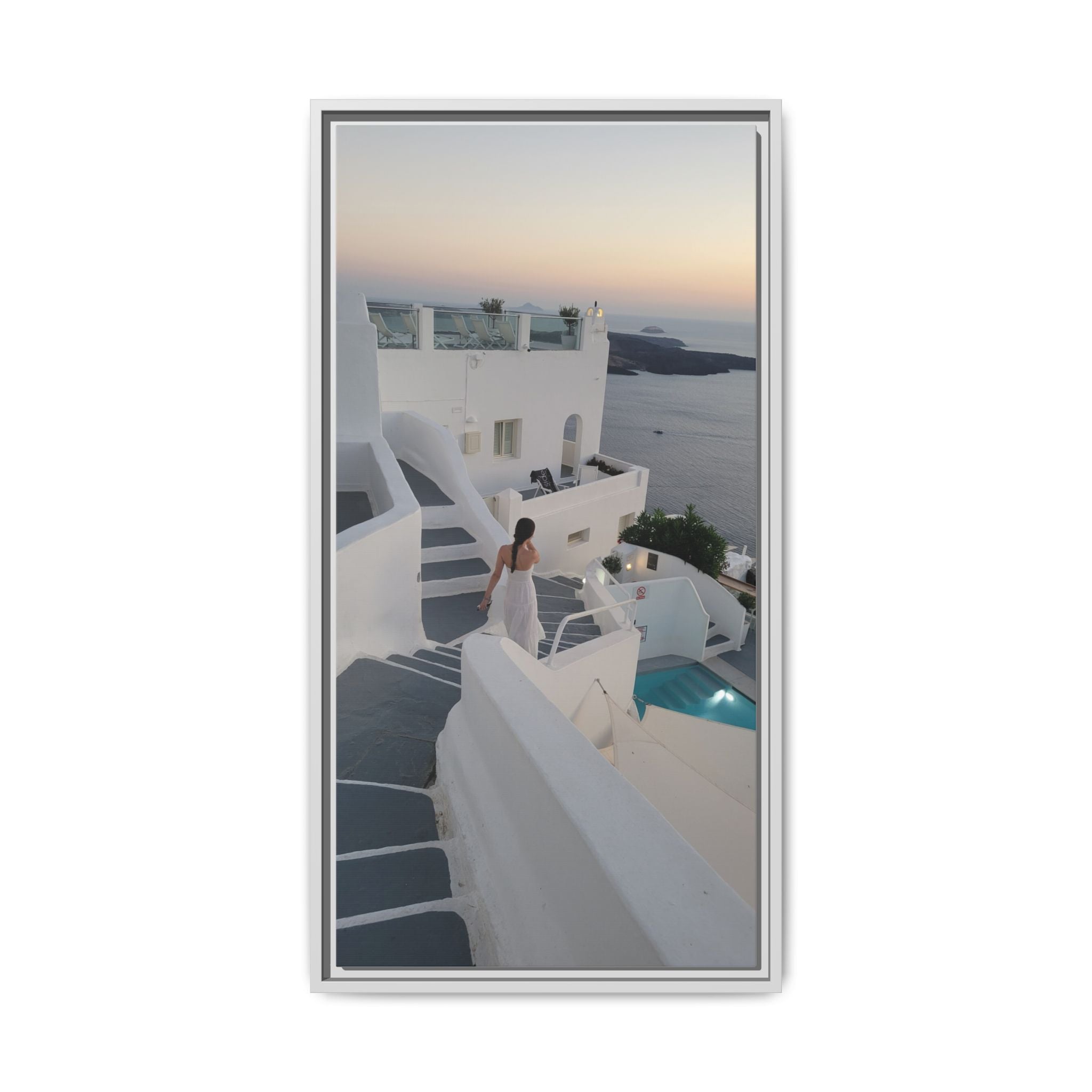 Title: "Velora," Framed Canvas Art Print, Wall Decor for Home, Inspirational Art for Living Room
